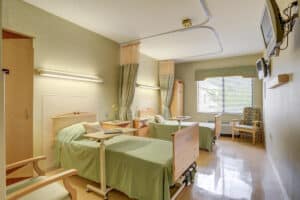 A shared bedroom at Highland Hills