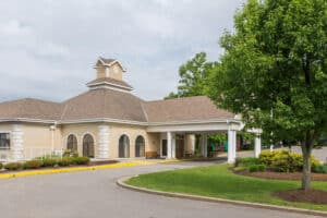 The front of Highland Hills