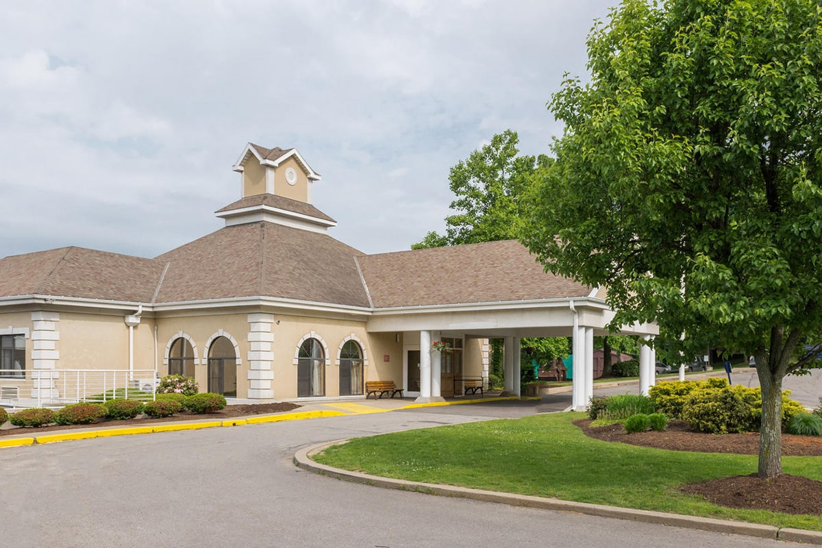 The front of Highland Hills